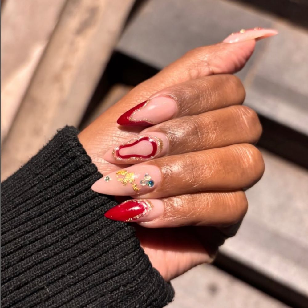 Full Set Extensions + Gel Polish